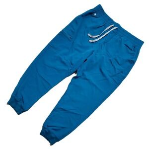 FIGS Women's 2XL Zamora Jogger Scrub Pants Pacific Blue PO#2134